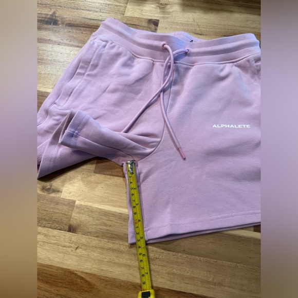 Alphalete Jogger Shorts/ NWT| Size Large/ Women’s Pink - Picture 5 of 9